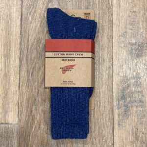 Arborator-Denim-Company-shop-online-RED-WING-Cotton-Ragg-Overdyed-Socks-NavyBlue-NAVY-Socks